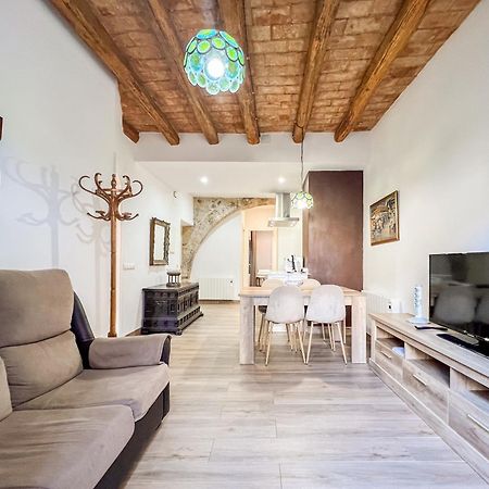Ganganell Centre Apartamento Con Patio Besalú Exterior foto
